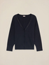 Cardigan scollo a V con applicazioni image number 3