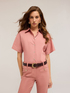Camicia con volant dietro image number 0