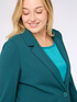 Blazer relaxed in tessuto stretch image number 4