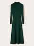 Midi knit dress with back cut-out image number 4