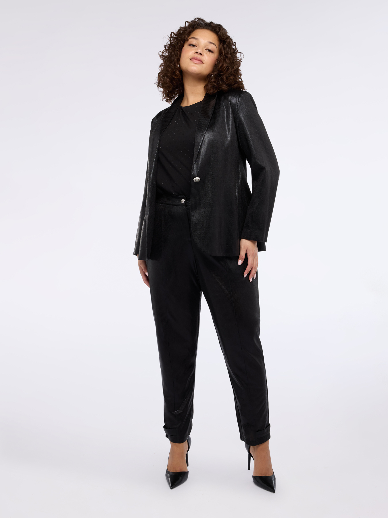 Top mit Lichtpunkten image number 3