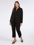 Relaxed-fit blazer in stretch fabric image number 0