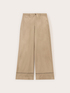 Pantalon large avec d&eacute;tail ajour&eacute; image number 4