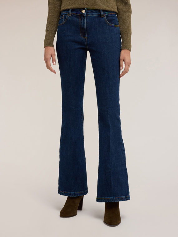 Jean flare push-up Elle