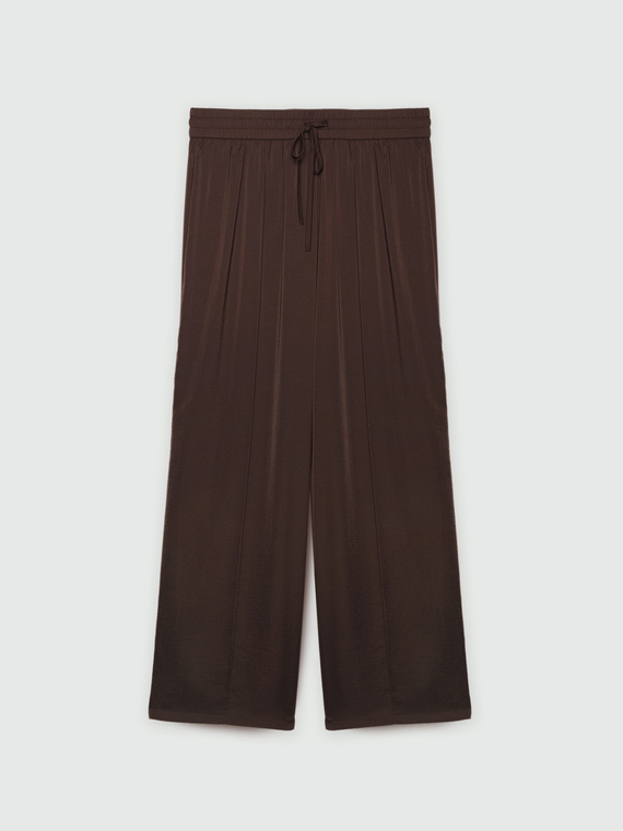 Palazzo-Hose aus leichtem Gewebe