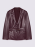 Structured blazer with belt image number 4