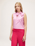 Top with satin bow image number 0