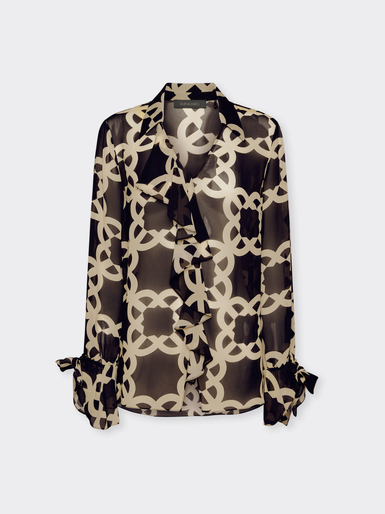 Blusa con monograma image number 4