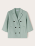 Cappotto doppiopetto misto lana image number 4