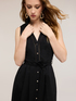 Rochie chemisier lungă din poplin image number 0