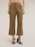 Cotton gabardine cargo pants image number 2