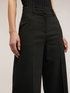 Pantalon palazzo en polyester viscose image number 3
