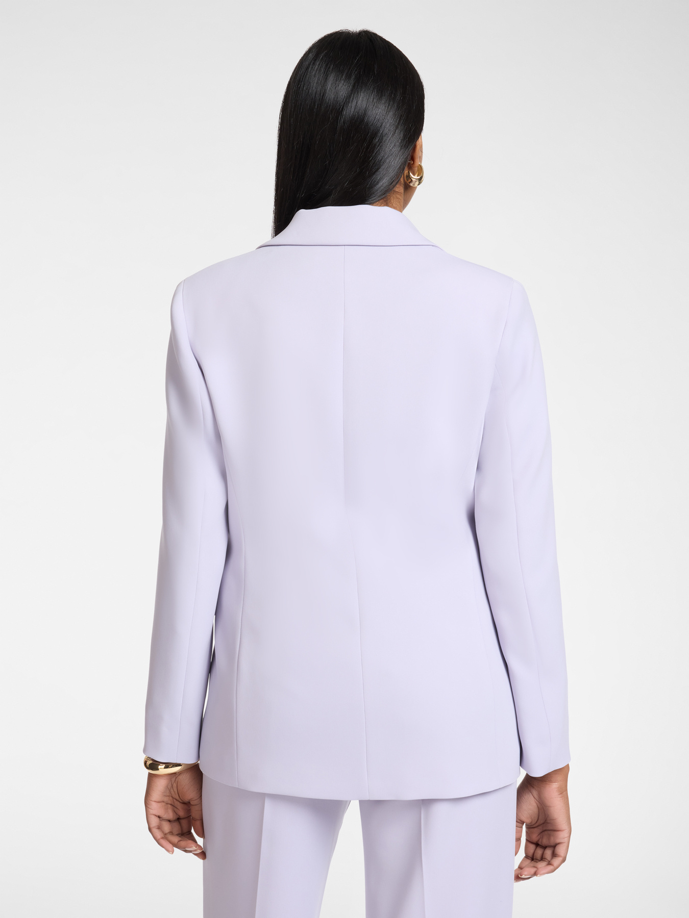 Blazer strutturato in cady image number 1