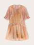 Vestito flare in fantasia con volant image number 4