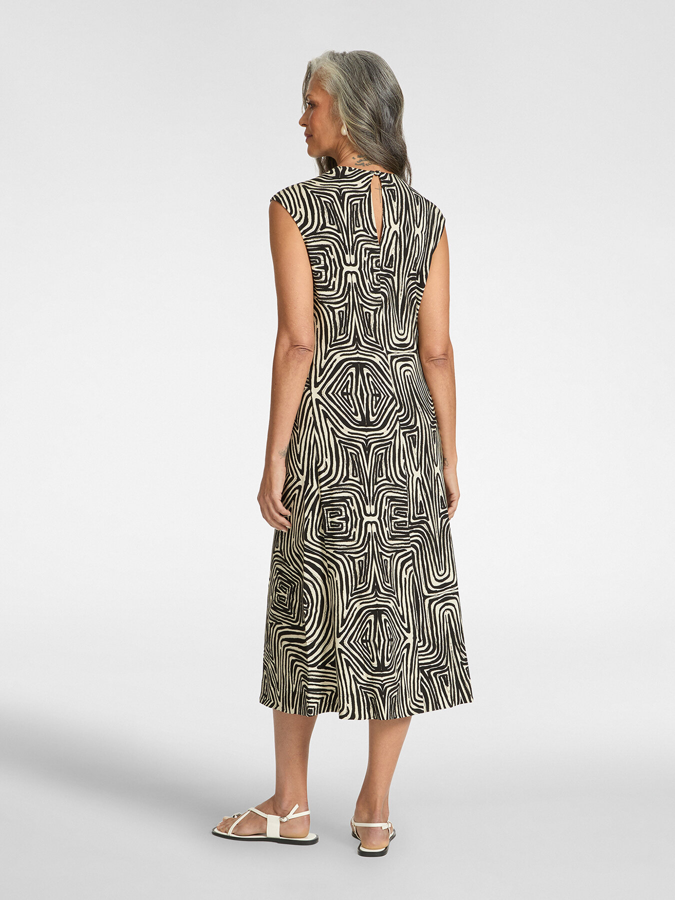 Abito in jersey stampato image number 1