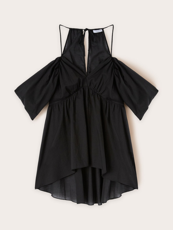 Top épaules nues en coton