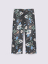 Jeans cropped dalla stampa floreale image number 5