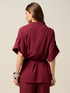 Kimono shirt with belt image number 1