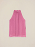 Mixed silk top image number 3
