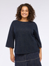 Boat neck sweatshirt image number 0