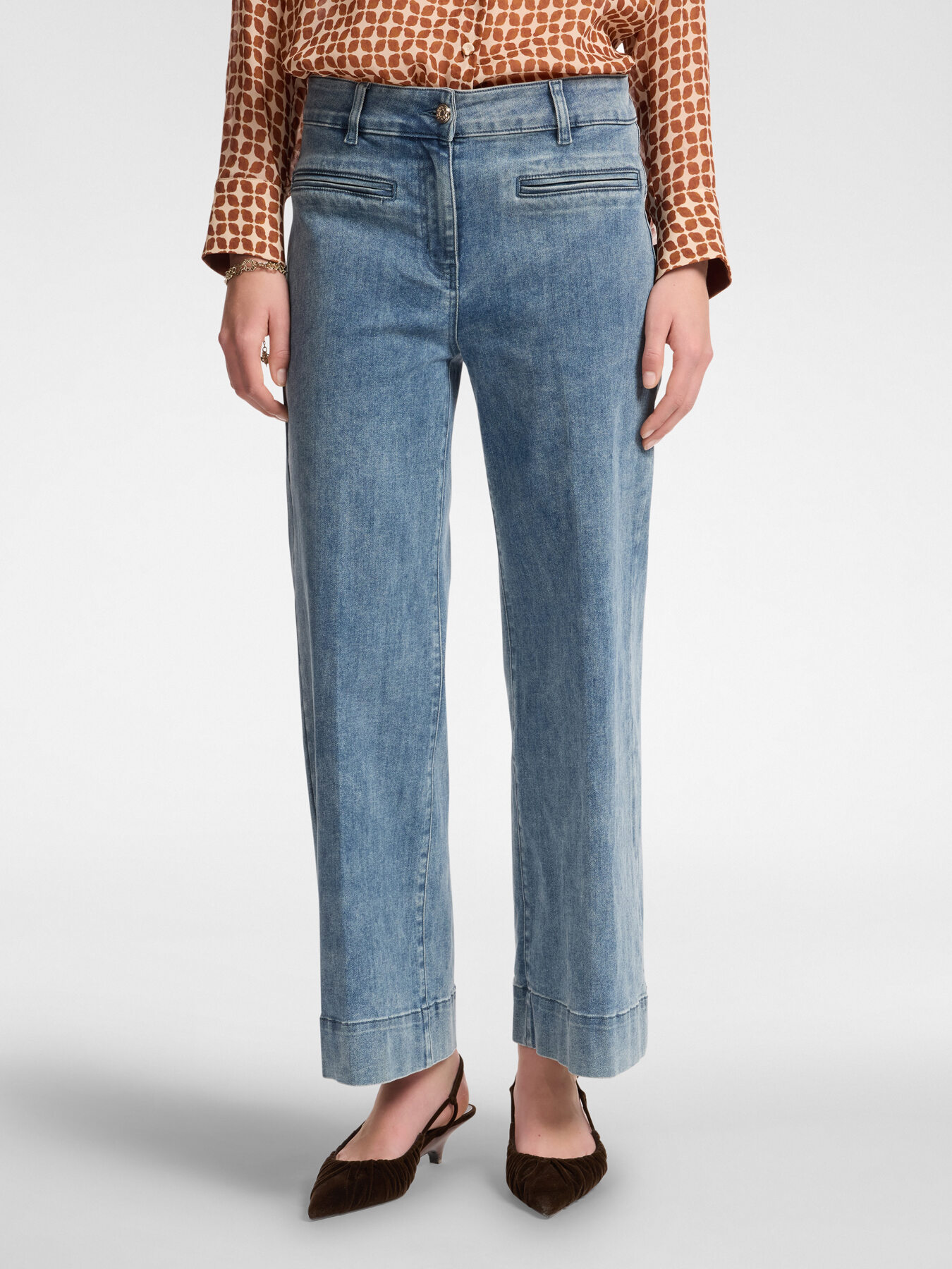 Calças de ganga de 5 bolsos, "Mary" image number 2