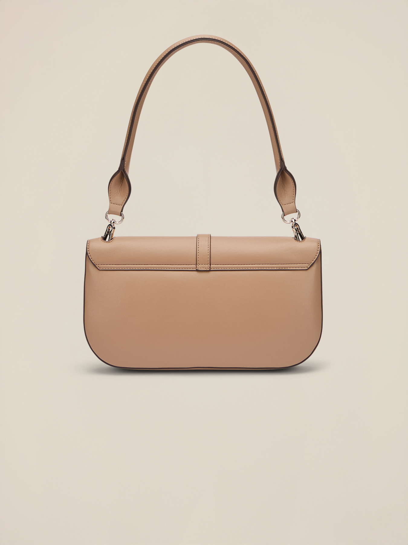 Bolso bandolera con cierre metálico image number 2