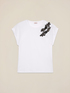 Jersey-T-Shirt mit Schmuck-Patch image number 3