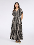 Robe longue imprimé tie dye image number 2