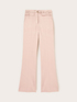 Flare pants in gabardine image number 4