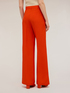 Pantalones de pierna ancha mezcla de lino image number 2