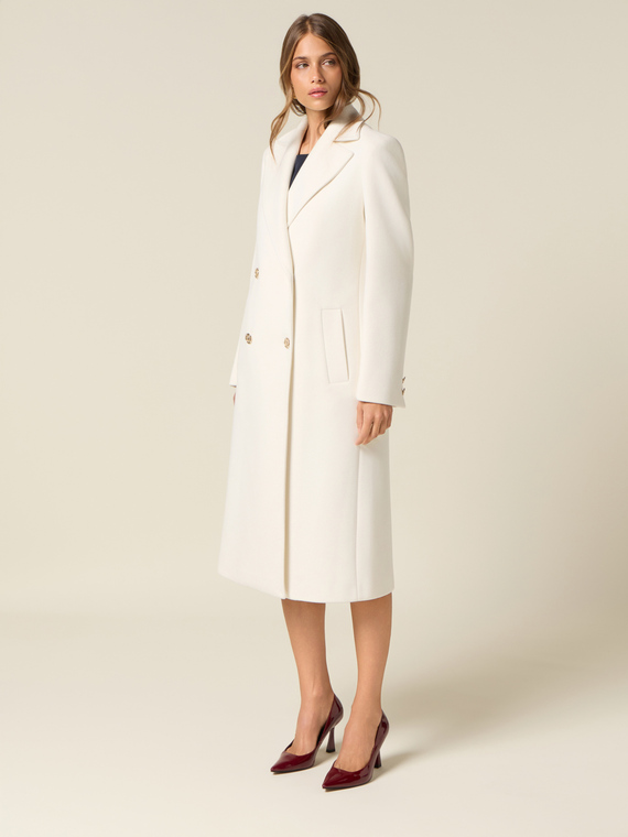 Cappotto lungo doppiopetto