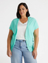 Cardigan leggero con bottoni image number 2