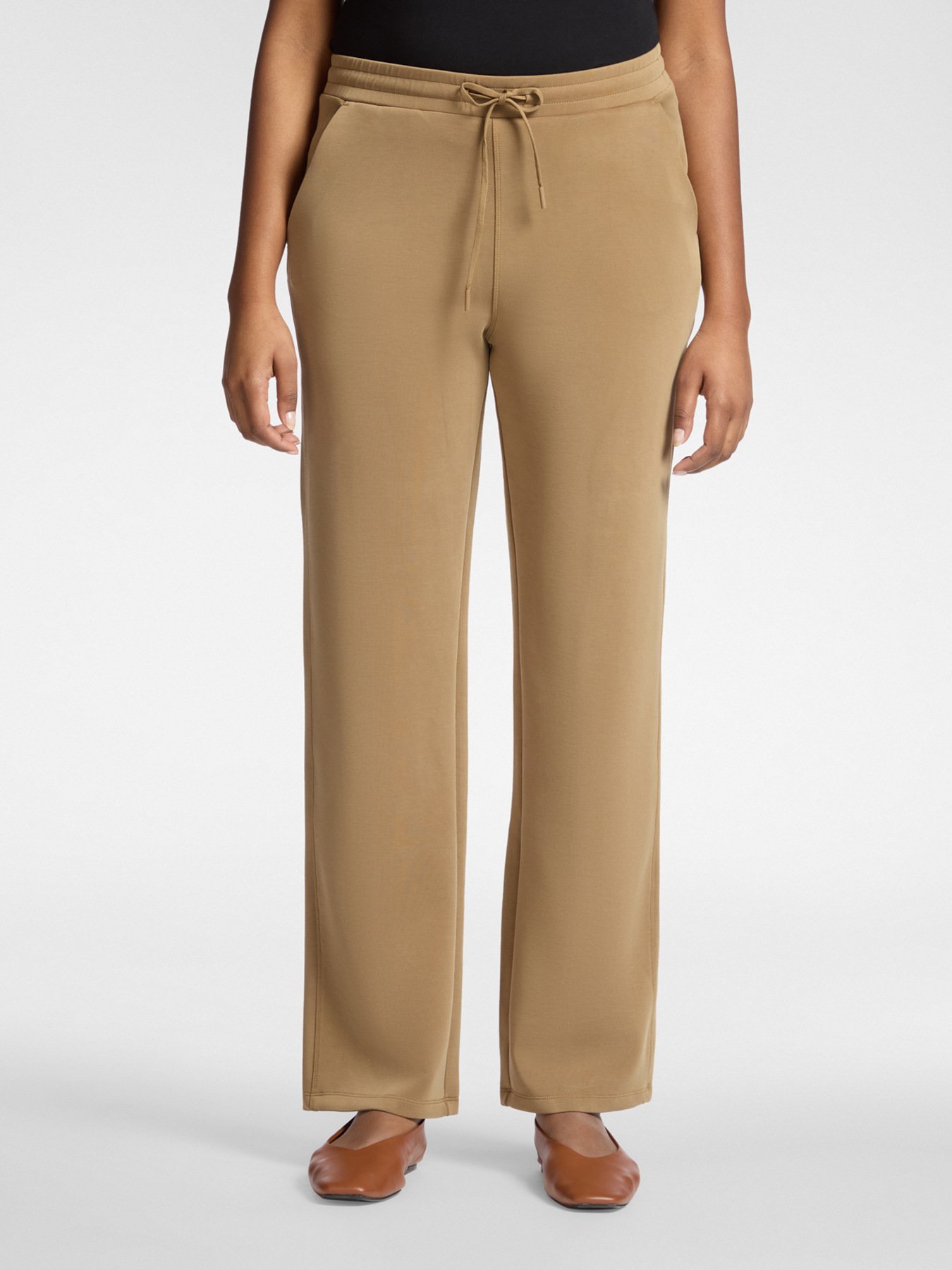 Palazzo pants in scuba image number 2