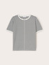 T-shirt en coton à rayures image number 4