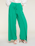 Pantalon effet paréo en viscose image number 2