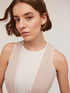 Flare dress with insert image number 4