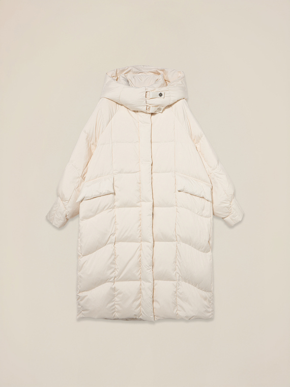 Doudoune longue en vrai duvet