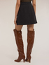 Pleated skirt with pocket pattern image number 1