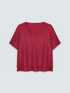 T-Shirt aus geripptem Jersey image number 4