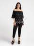 Off-shoulder ethnic blouse image number 2