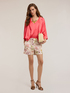 Destrukturierte Jacke aus Stretch-Satin image number 3