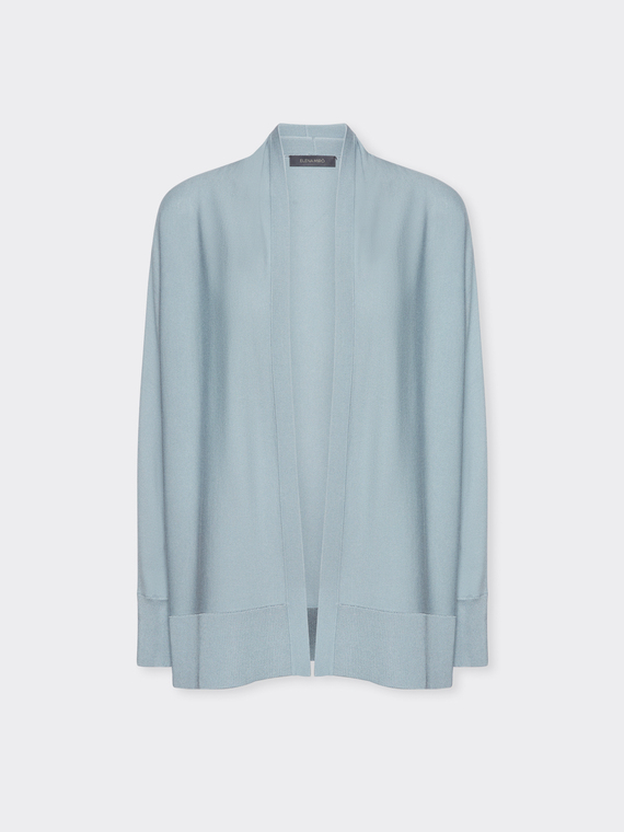 Offene Vorne Strickjacke aus Viskosemischung