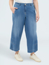 Baggy jeans in washed-effect denim image number 0
