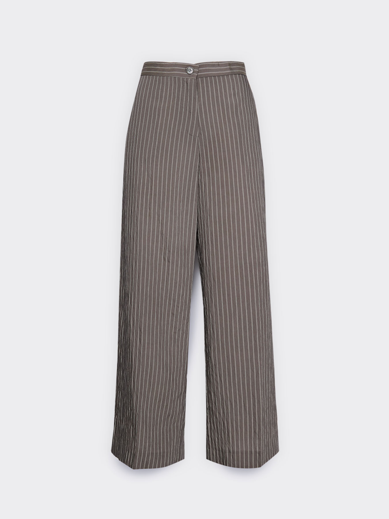 Pantalon chino &agrave; rayures fines image number 4