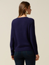 Maglia girocollo in puro cashmere image number 1