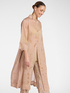 Long shirt in printed organza image number 2