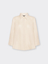 Camicia boxy in lino image number 4
