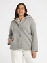 Jacke aus Sweatstoff mit Kapuze image number 0