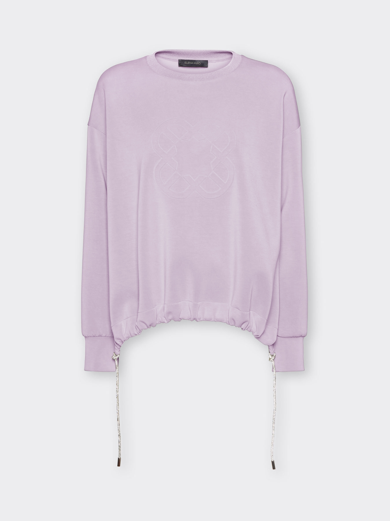 Sweatshirt aus Scuba mit Monogramm-Logo image number 5