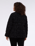 Lace-worked down jacket image number 1